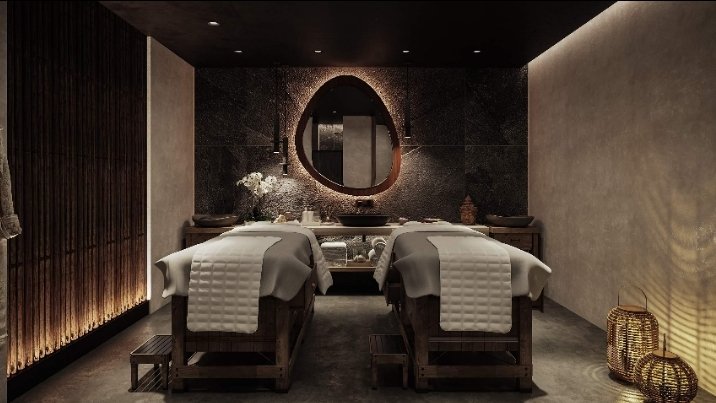 Spa interior and wellness atmosphere in Tapovan Rishikesh